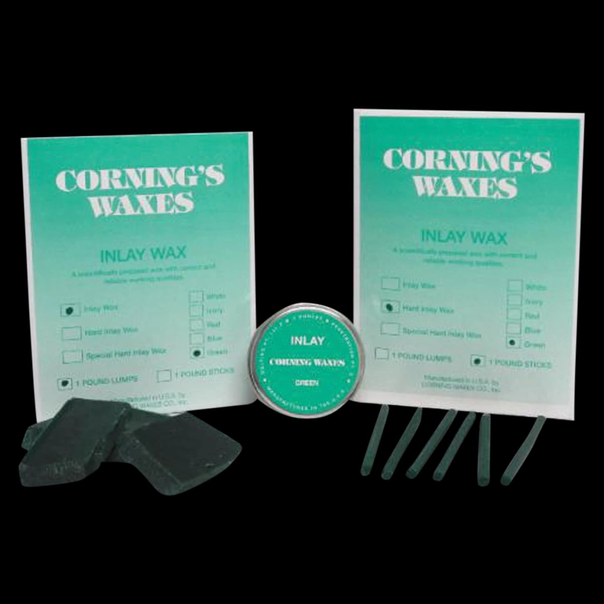 Corning Inlay Wax Sticks Regular, 1 lb