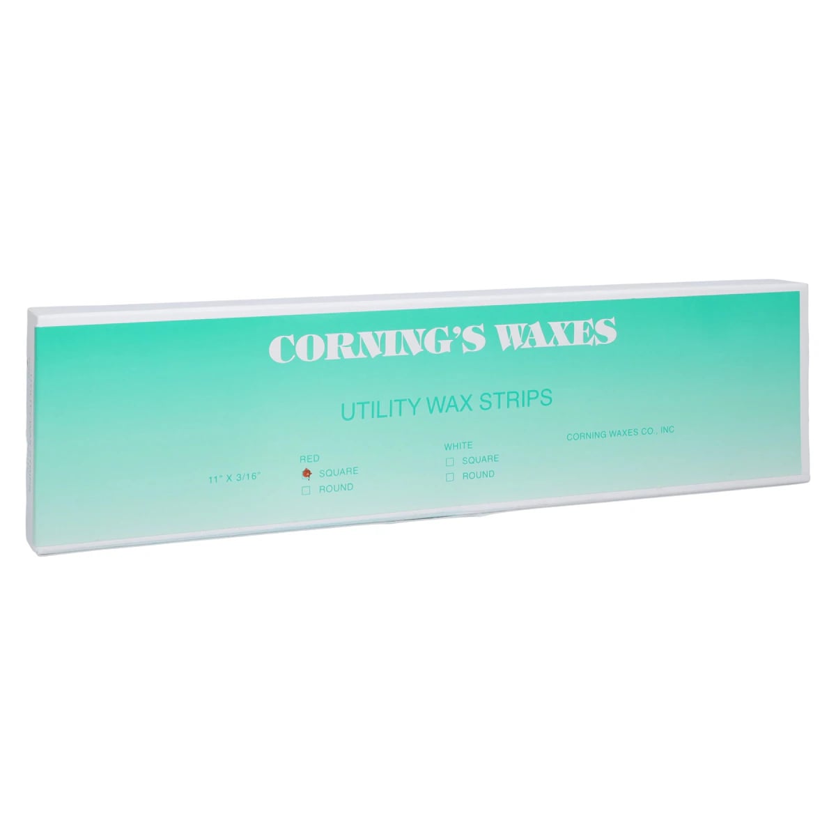Corning Utility Wax Square Rope, 44/Box