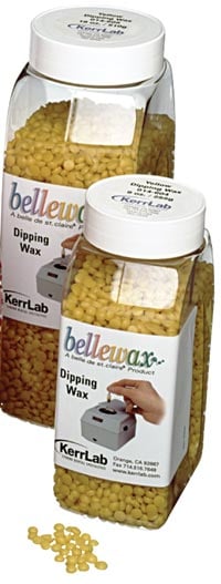 Bellewax Dipping Wax, Yellow, 9 oz Bottle