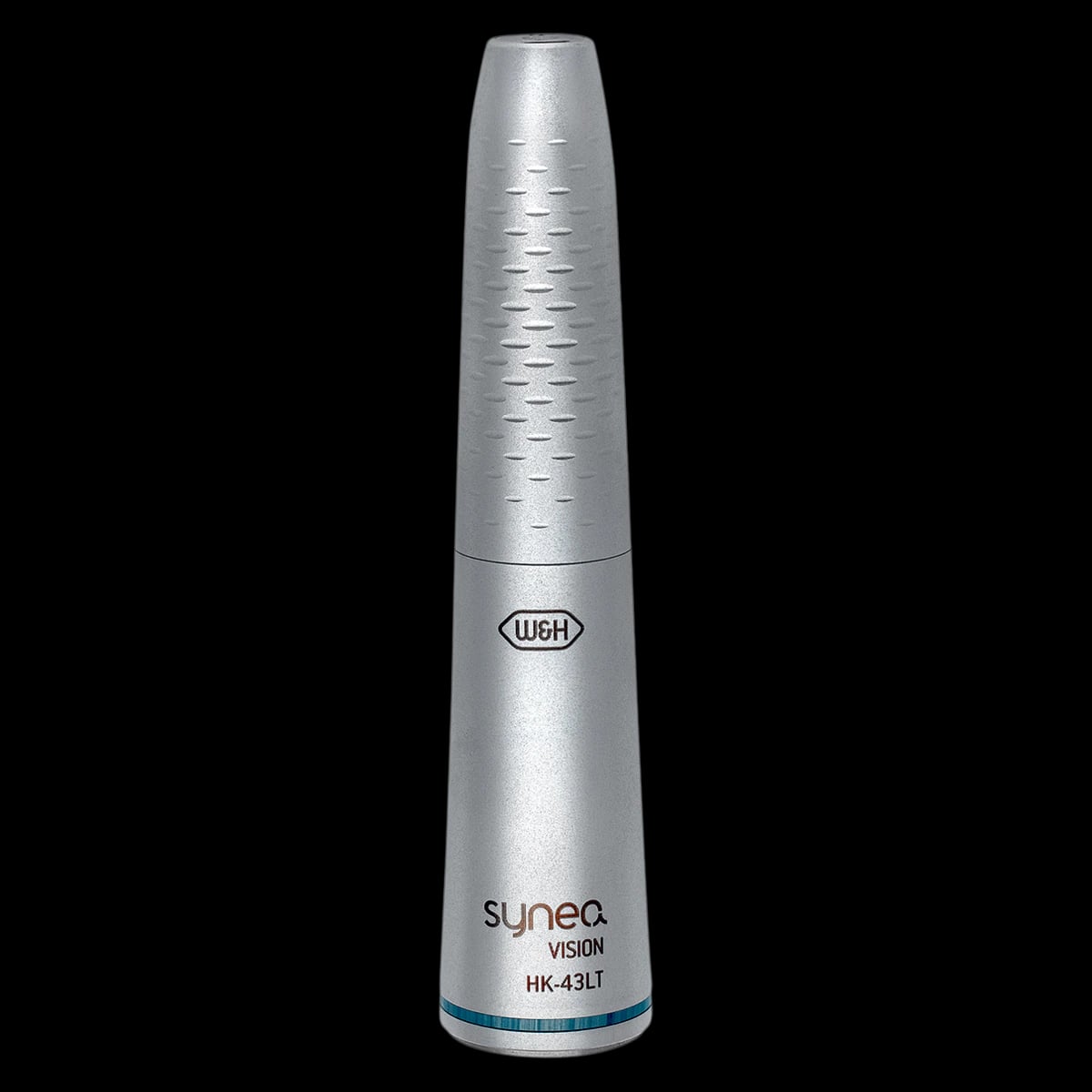 W&H Synea Vision HK-43 LT Straight Handpiece 1:1, Single Spray, Twist Tension Chuck, LED, 30028000