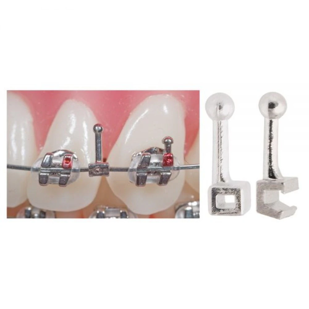 Ortho Technology Slide-On Ball Hook, Large, 0.021 in x 0.025 in, 10/Package