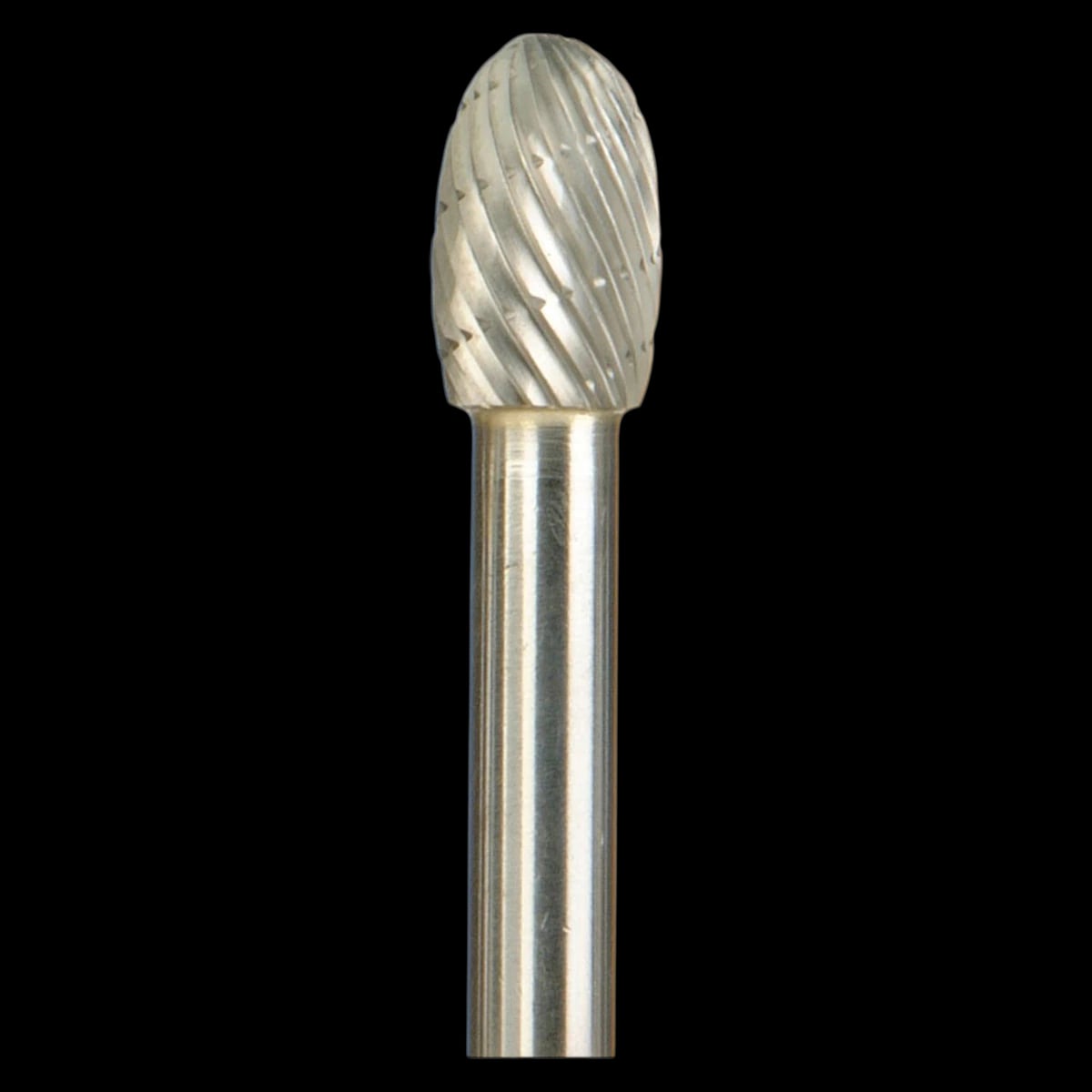 Keystone Carbide Spiral Cut Bur, Laboratory Lathe, D3/8