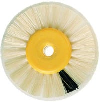Keystone Scotch Brite 2" Diameter Hatho Poly Buff Lathe Brush, 2800 RPM, Single, 1670018
