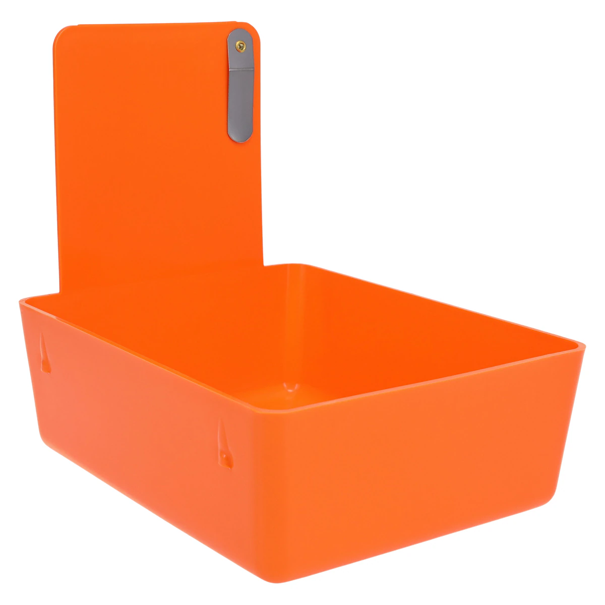 Keystone Lab Work Pans, New Age Orange, 7" x 5" x 2-1/2", 12/Pack