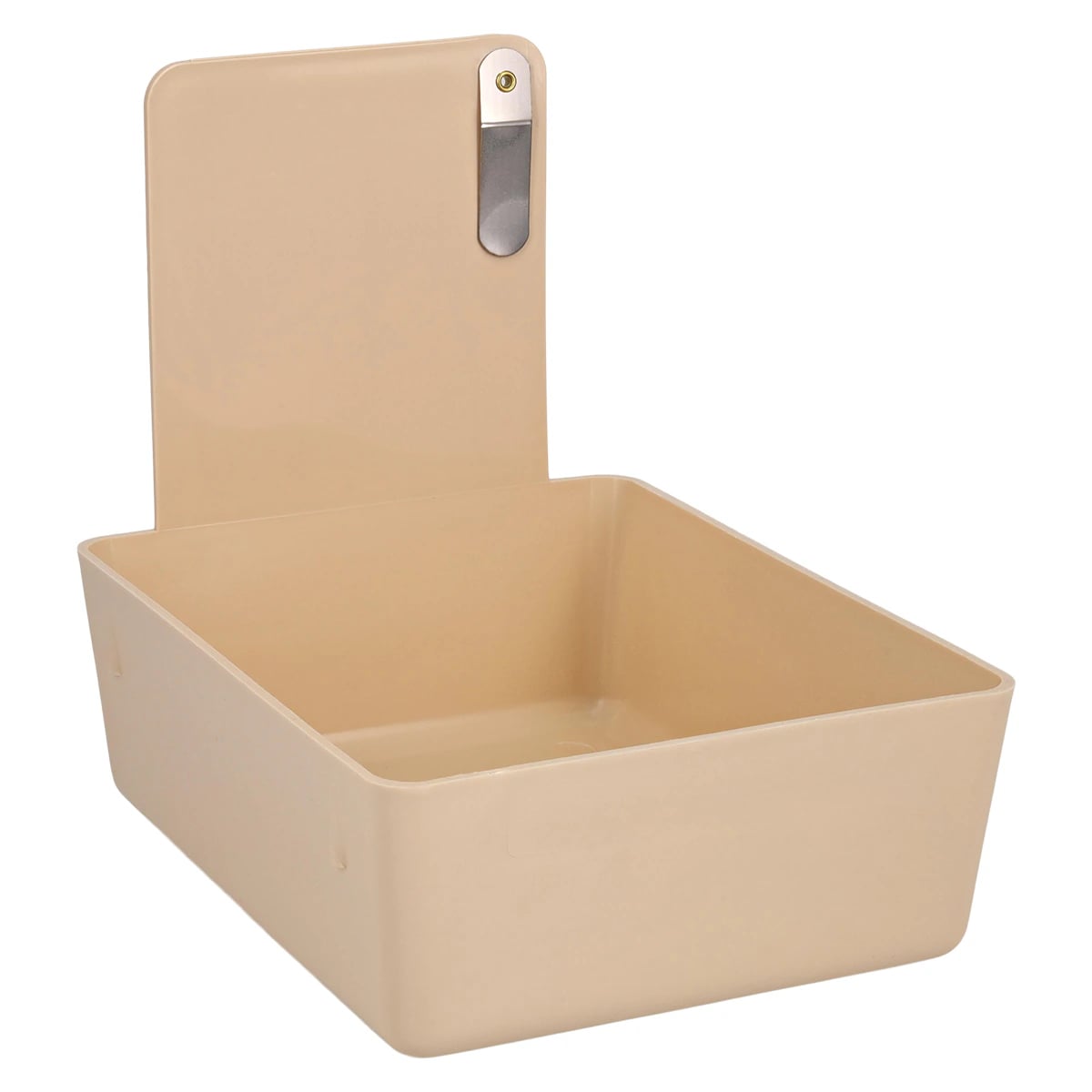 Keystone Lab Work Pan, Beige, Plastic, 7" x 5" x 2-1/2", 12/Pack