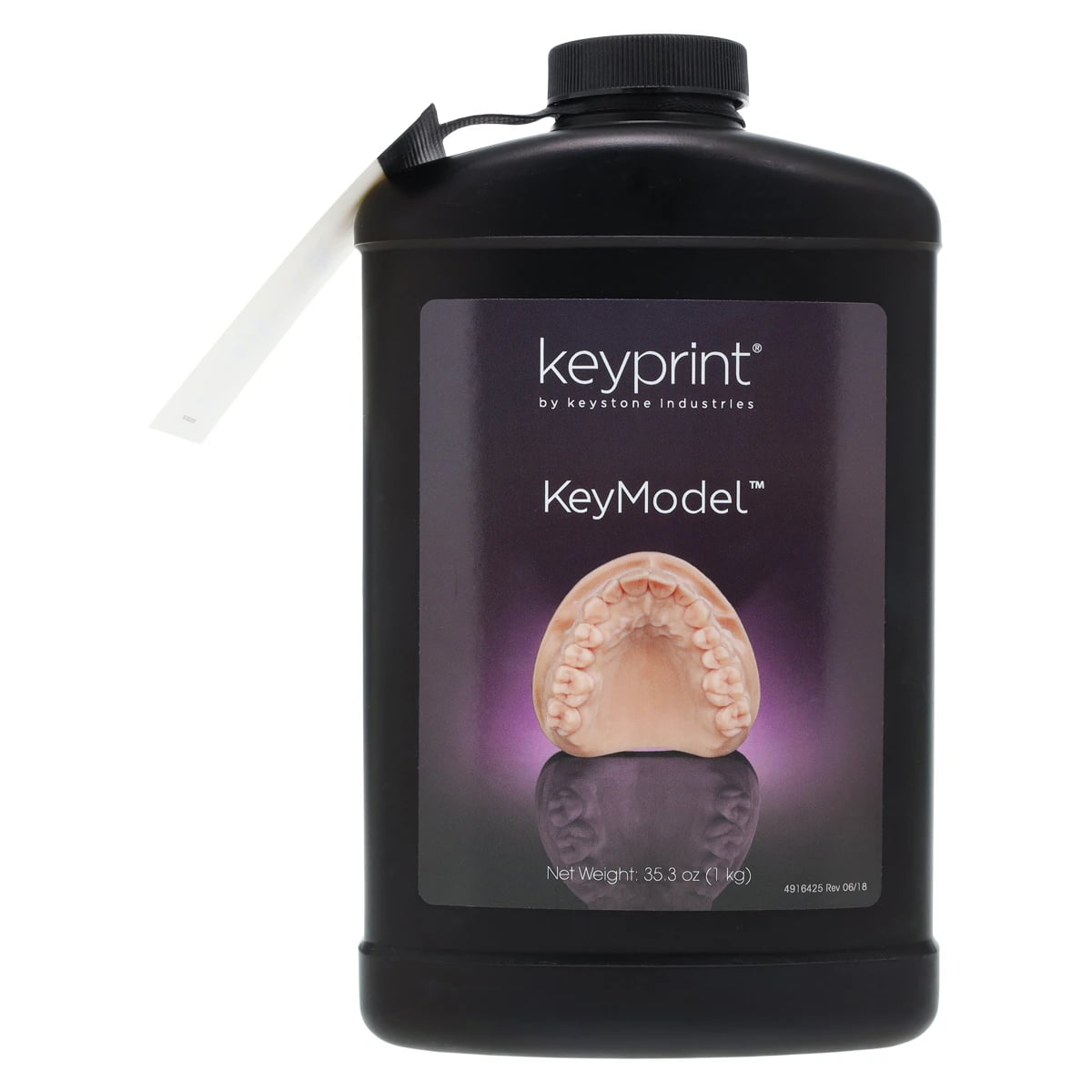 Keystone KeyPrint KeyModel 3D Printing Resin, Beige, 1 kg Bottle, 4220006