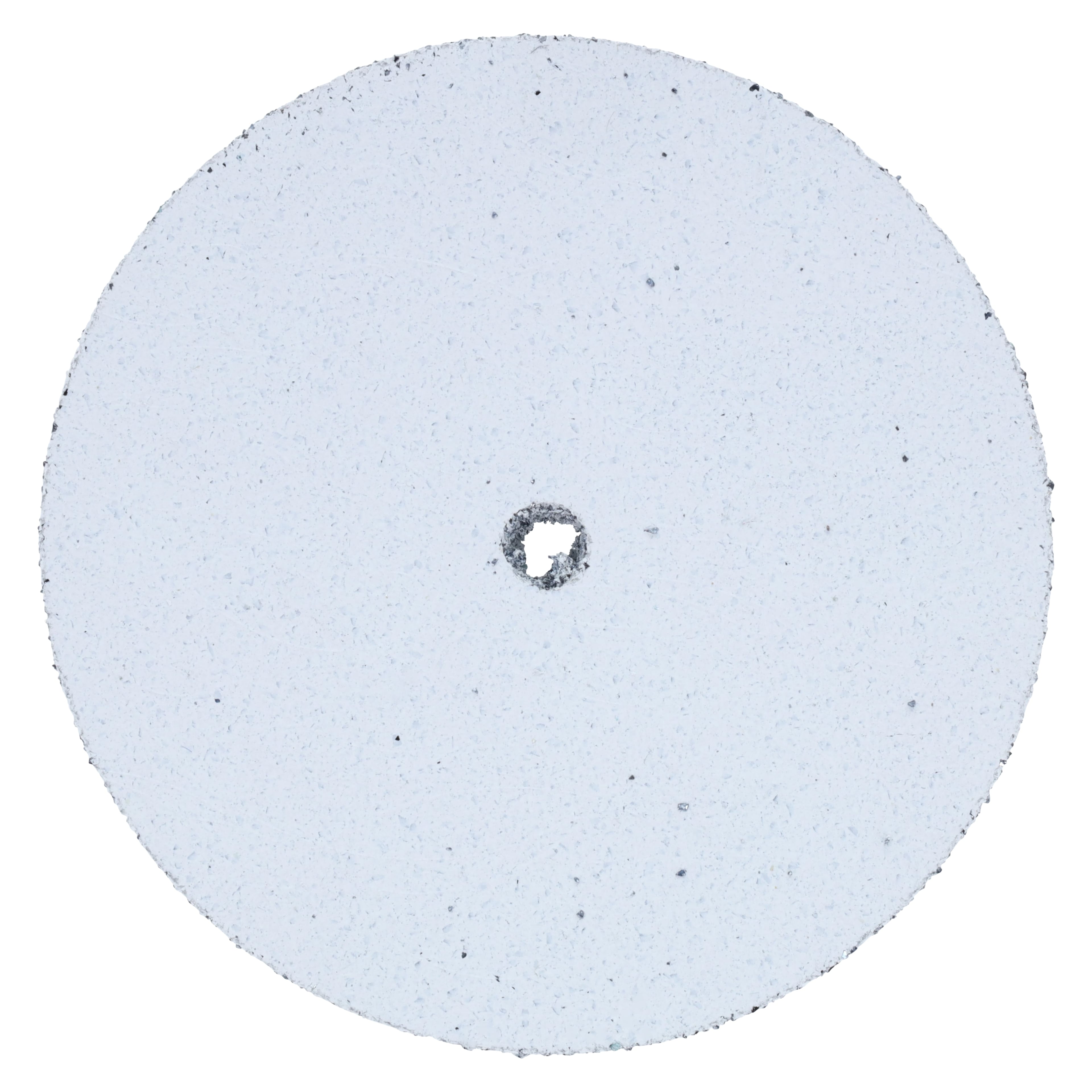 Keystone Deluxe Silicone Square Edge Wheels, White, Coarse Grit, 7/8" x 1/8", Box of 100