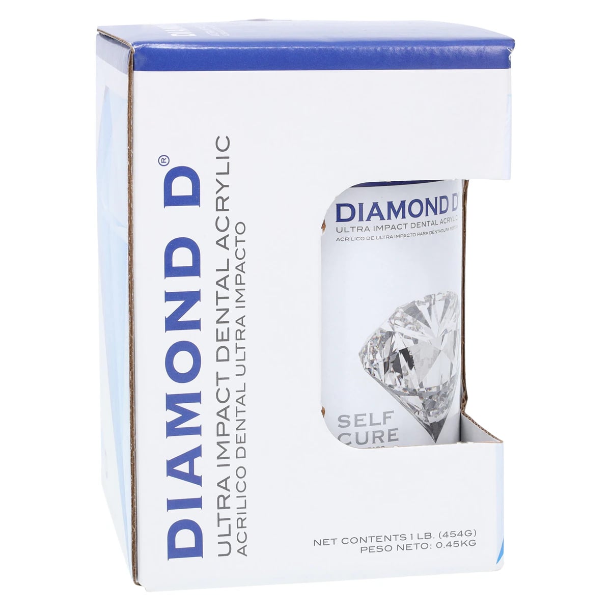 Keystone Diamond D Self-Cure Denture Acrylic Powder, Original Shade, 1 lb, 1013050