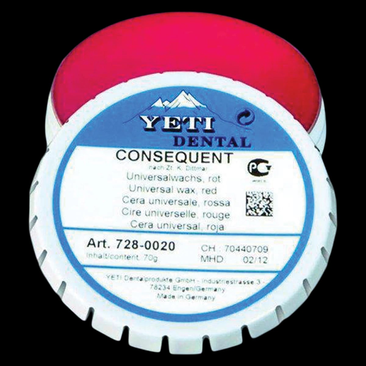 Yeti Consequent Casting Wax, Red, 60g