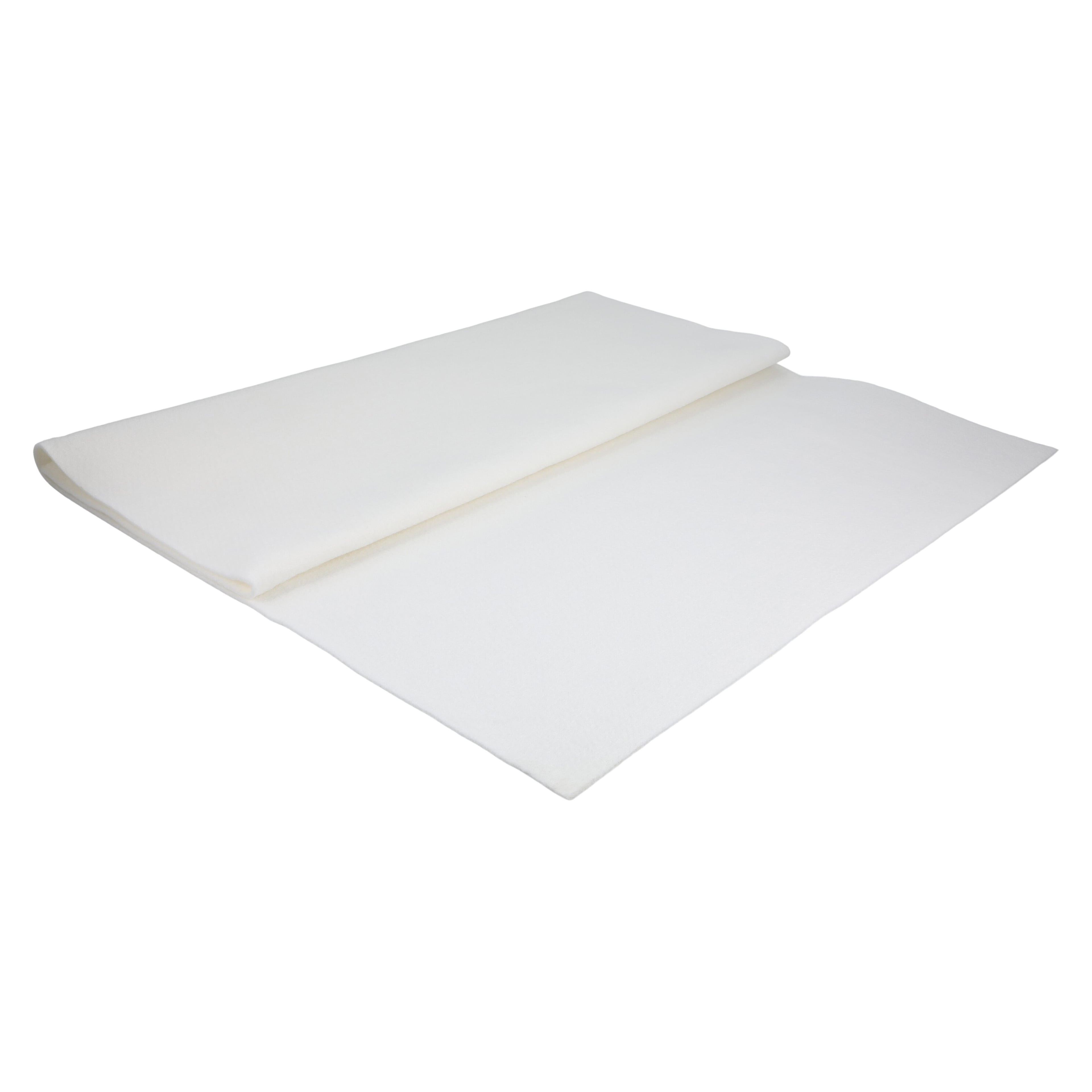 Creative Foam Corporation Orthopedic Pad Foot Rayon, Non-Adhesive White Felt, 21x36"