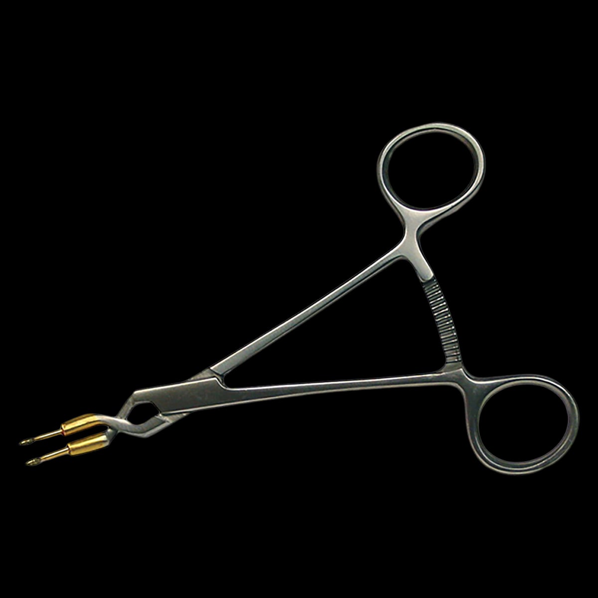 Keystone Tweezer Type Crown Holder Tips, Stainless Steel, Refill, 2/Pack