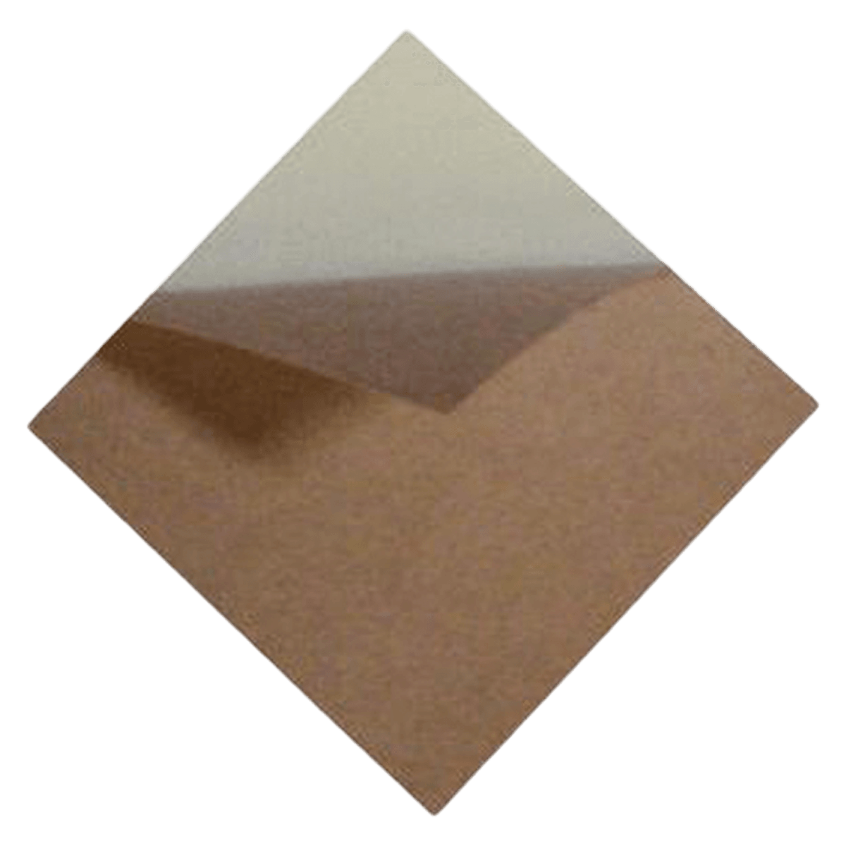 Keystone Pressure Sensitive Casting Wax Sheets, 4" x 4", 24 Gauge, Adhesive-Coated, 32/Box