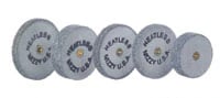 Keystone Mizzy Heatless Wheels #6, White, 3/32" x 7/8", 50/Box, 1900246