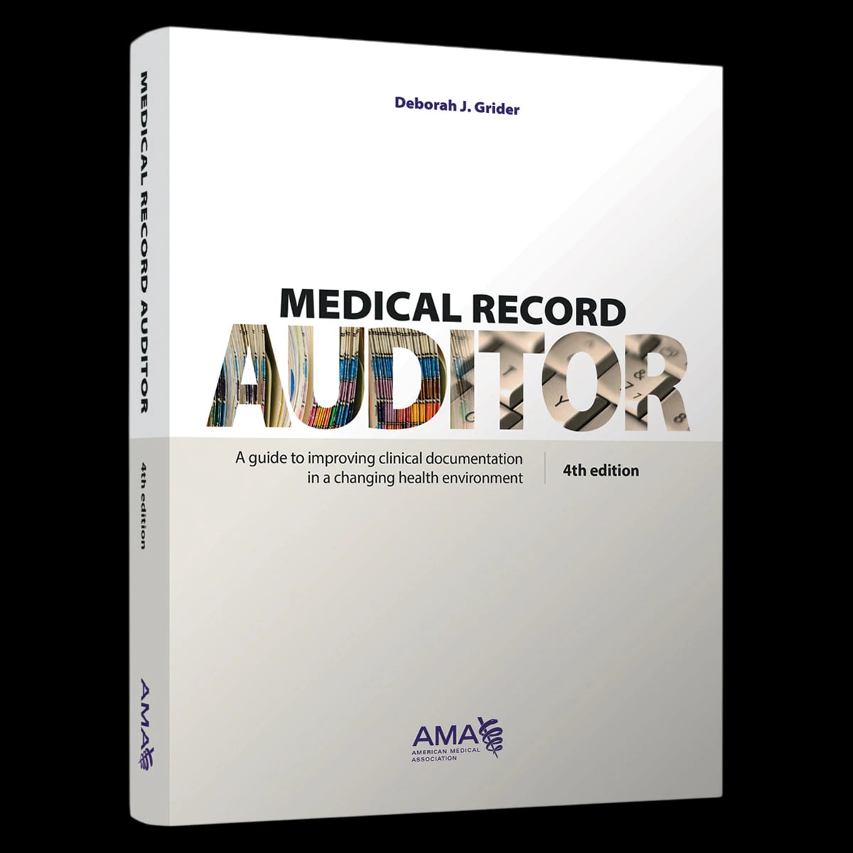 Medical Record Auditor Educational Book, 4th Edition, Softbound, 8-1/2 x 11", 500 Pages