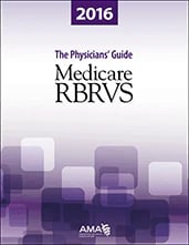 Medicare RBRVS 2016: The Physicians Guide, Softbound, 8-1/2" x 11" (AMA)