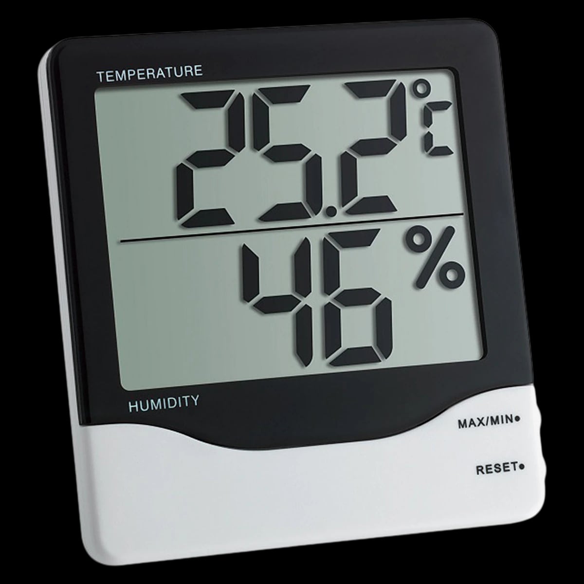 Dostmann Electronics Digital Thermometer/Hygrometer, -10 to 60°C, Each