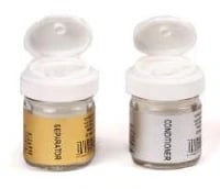 Dental Ventures of America Empty Glass Jar, 1/2 oz, 2 per Package