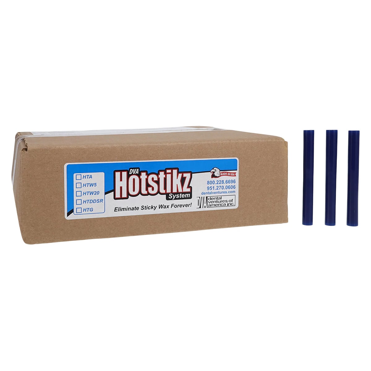 Hotstikz Wax Refill, 5 lb Carton, for Hotstikz Applicator Gun