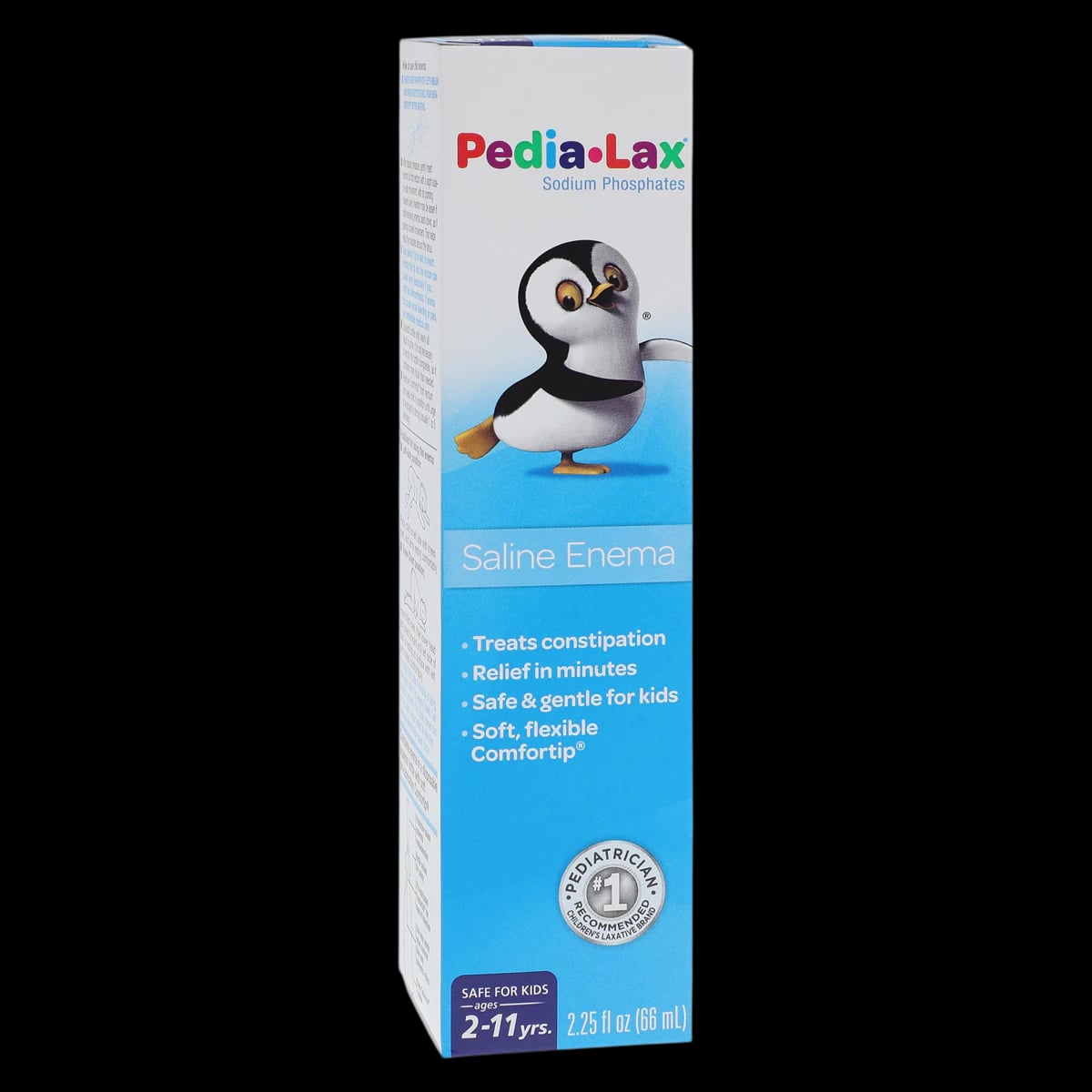 Pedia-Lax Enema for Children, Ages 2-11 Years, 2.25 oz Bottle, Each