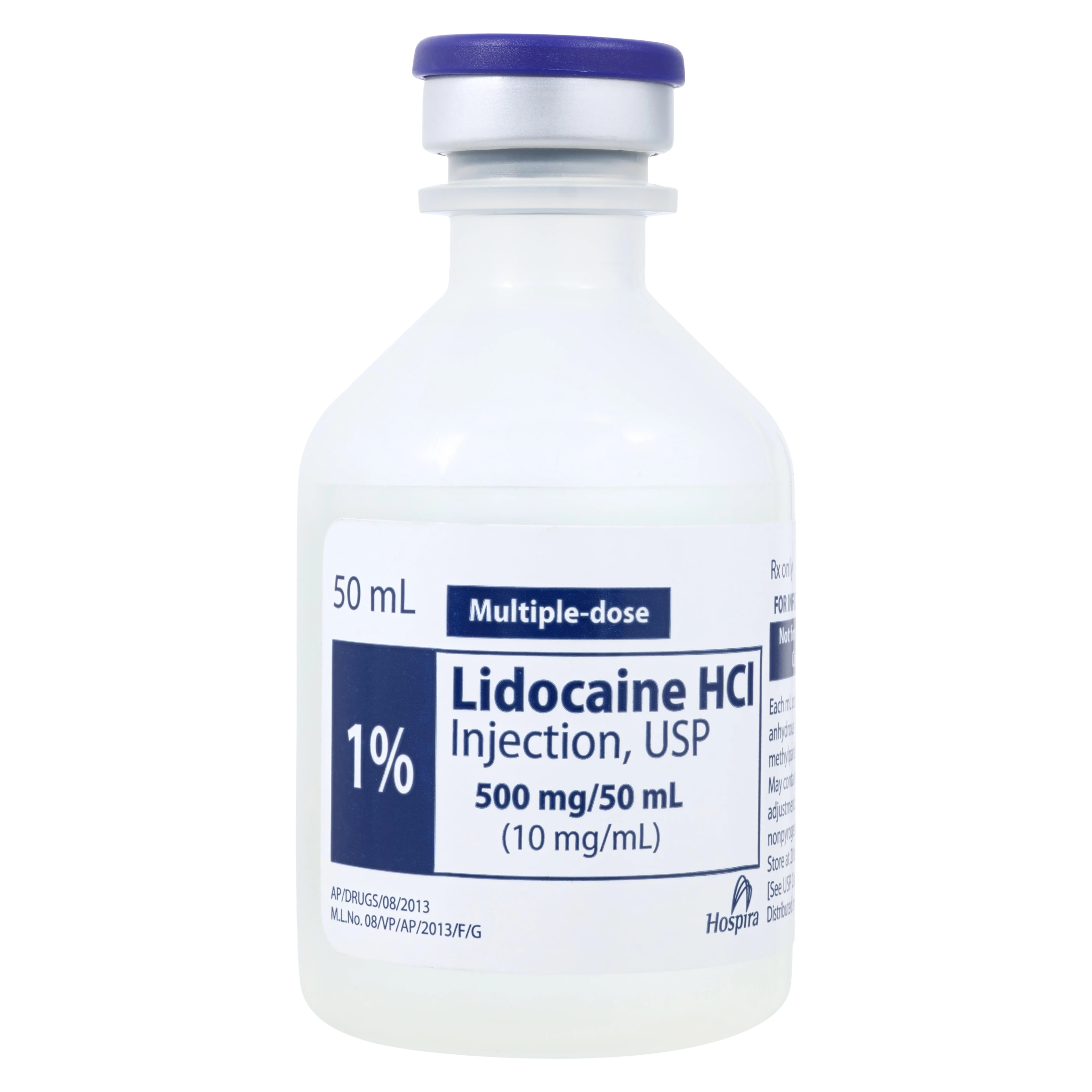 Lidocaine HCl Injection 1% Multiple-Dose Vial, 50 mL, Pfizer