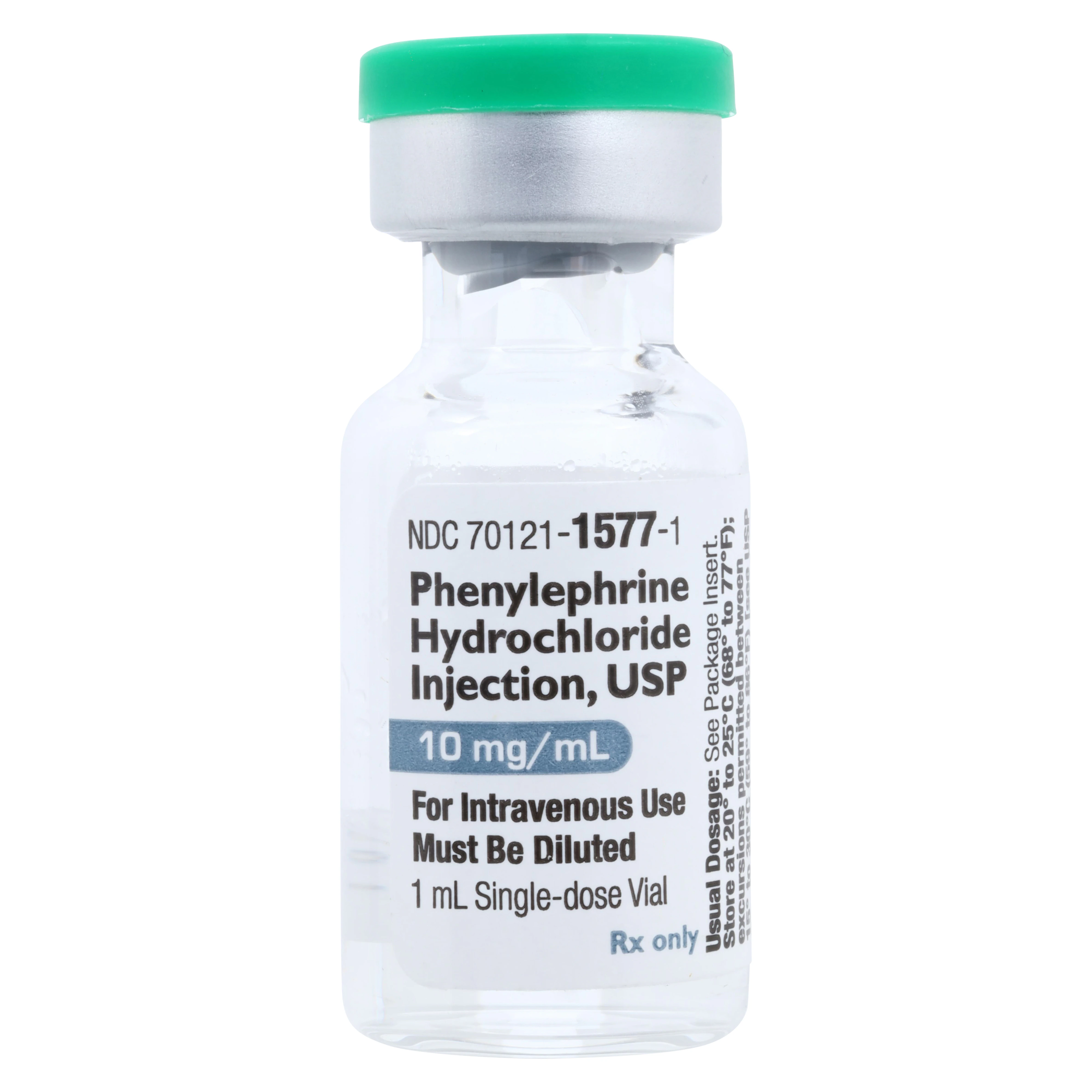 Phenylephrine HCl Injection, 10mg/mL, SDV, 1mL, Amneal