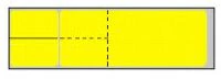 Precision Dynamics Specimen Label for Bar Code Printer, Yellow, 2 per Box