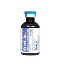 Brevibloc (Esmolol HCl) Injection 10 mg/mL, Single-Dose Vial, 10 mL, 25/Package