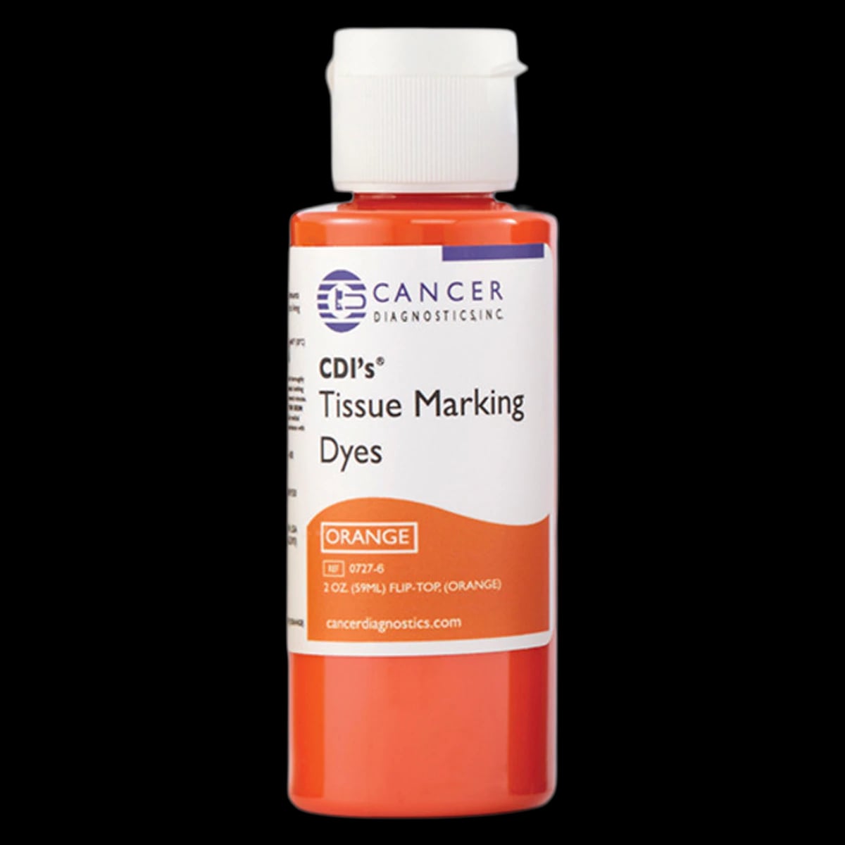 Cancer Diagnostics Tissue Marking Dye, Orange, 2 oz Bottle