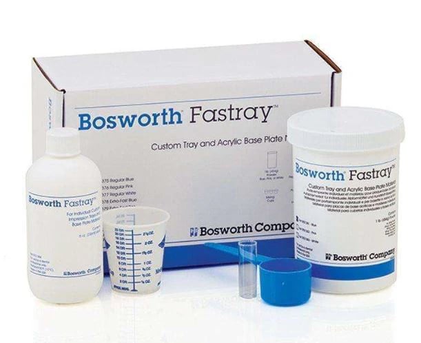Fastray™ X-Fast Blue Bulk Kit, 5 lb Powder & 32 oz Liquid, Custom Tray Material