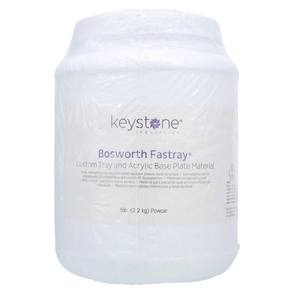 Fastray Custom Tray and Acrylic Base Plate Material, Blue Powder, 5 lb (2.3 kg), 0921392