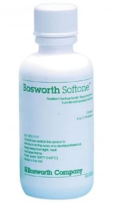 Softone Liquid Tissue Conditioner & Functional Impression Material, 4 oz (118 mL) Bottle, #0921777