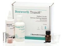 Trusoft Resilient Denture Acrylic Relining Material, Pink Powder Standard Kit, 0921250