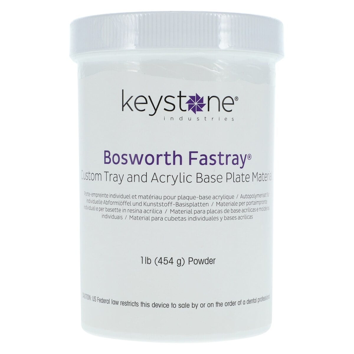 Fastray™ Custom Tray Material Powder, White, 1 lb (0921383)