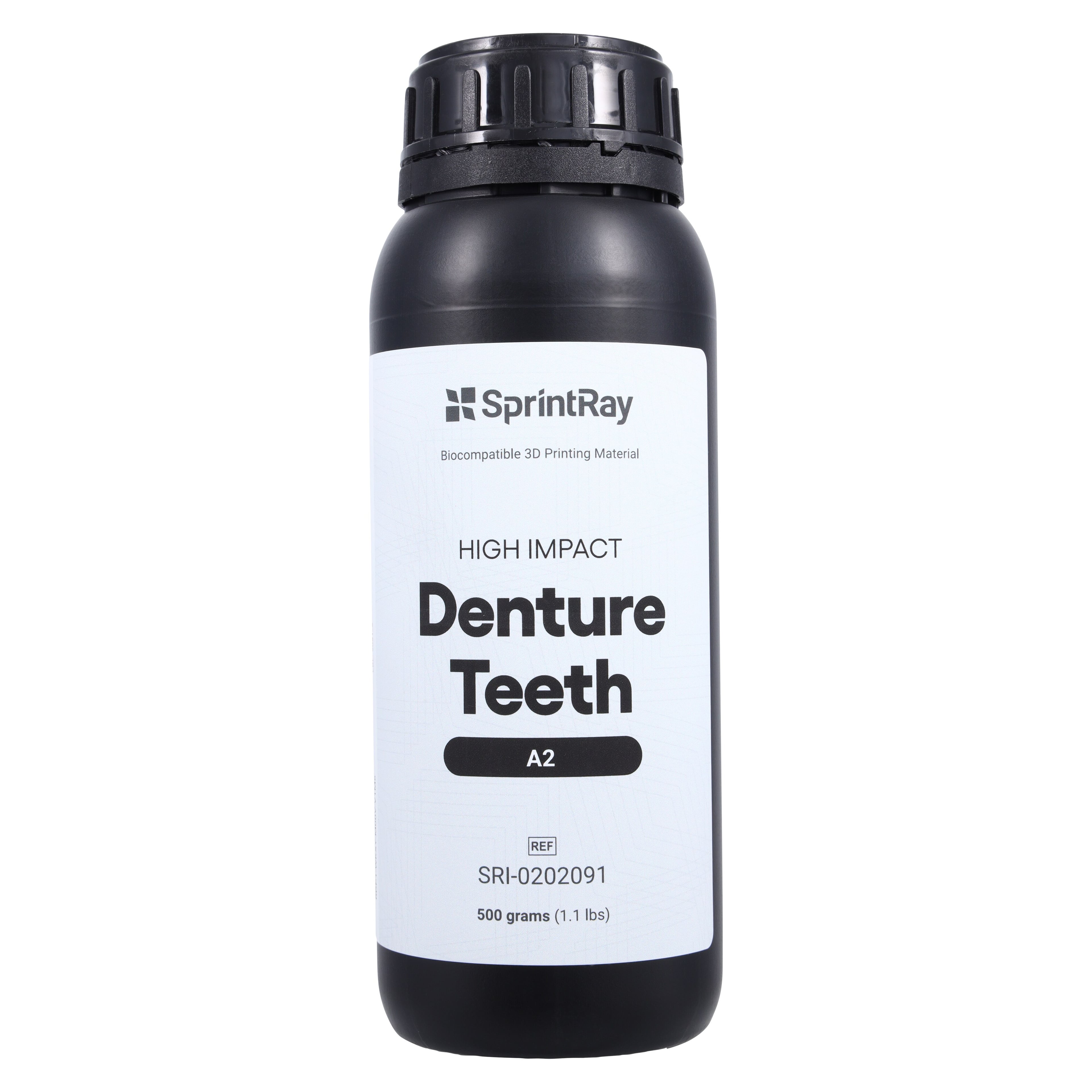 SprintRay High Impact Denture Teeth Resin, A2, 500g
