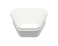 Keystone Denture Storage Boxes, White, 120/Box