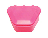 Keystone Denture Cups, Pink, 120/Box