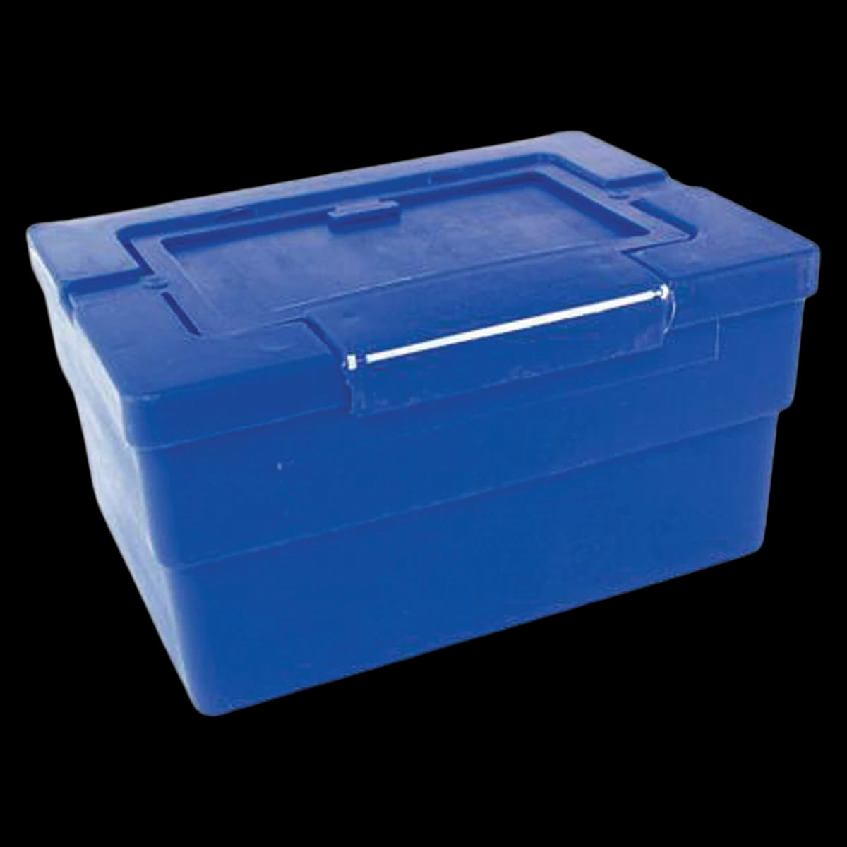 Keystone Large Plastic Mailer, Dark Blue, 7-1/2" x 5-1/2" x 4", 1/Pkg