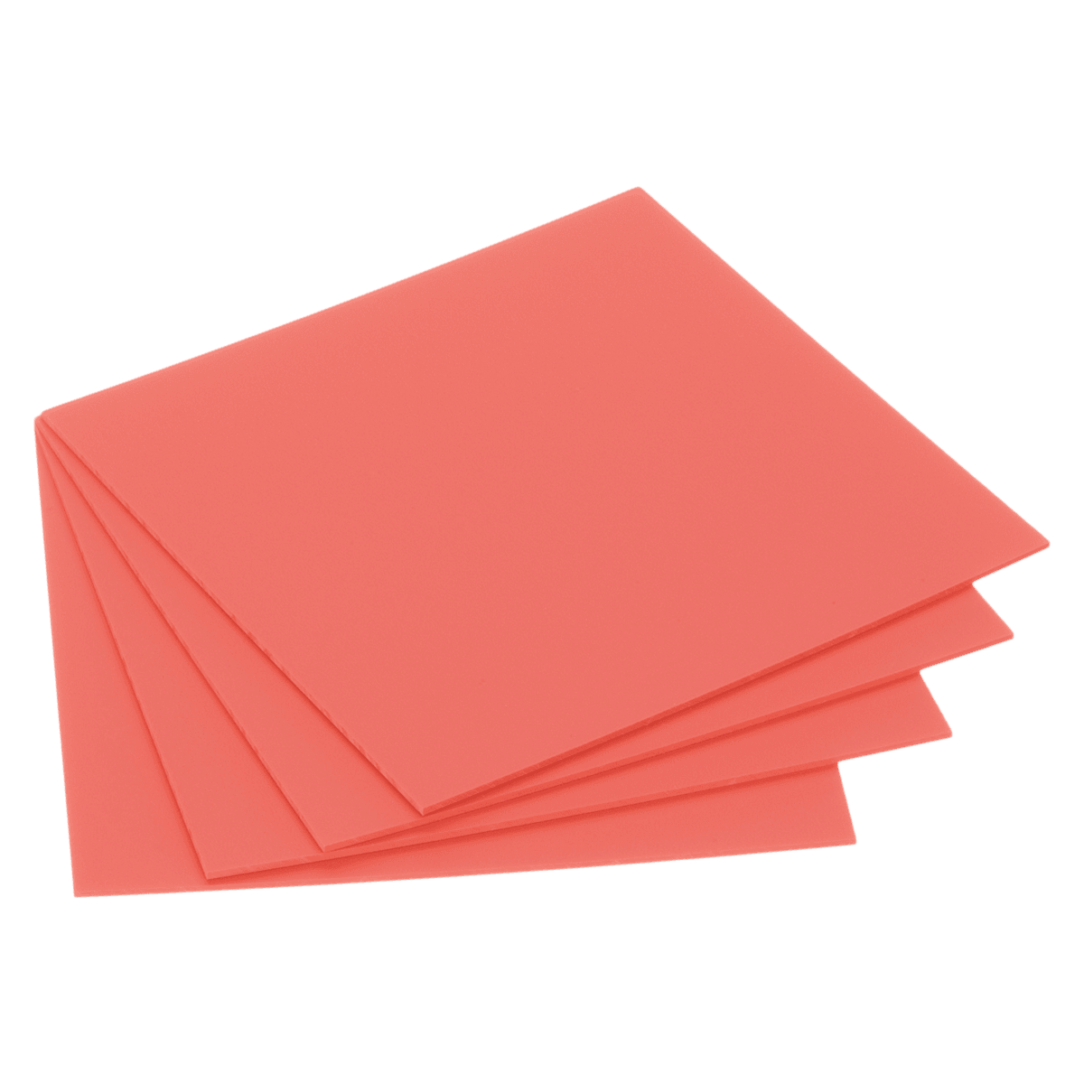Keystone .060 Base Plate Material, 5" x 5" Sheets, 625/Pack, 9616180