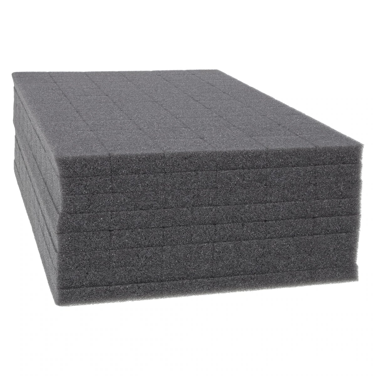 Keystone Charcoal Foam Filler for Crown & Bridge Boxes, 1" x 3/8", 1000/Pk, 9571065