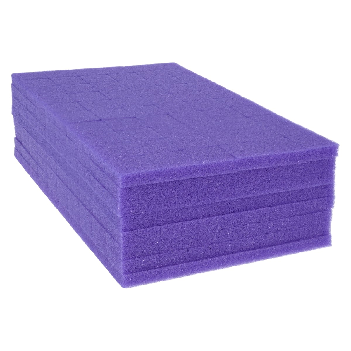 Keystone Crown & Bridge Box Foam Filler, Purple, 1" x 3/8", 1000/Box, 01KEZKNQ76DB6SS3EBRNMBR9RK