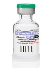 Cytarabine Injection 20mg/mL SDV 5mL 5/Package, 01KT0J07G2D0V224S7X0FSW942