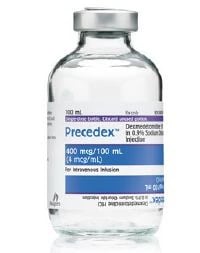 Precedex (Dexmedetomidine HCl) Injection, 4 mcg/mL, 100 mL Bottle, 10/Package