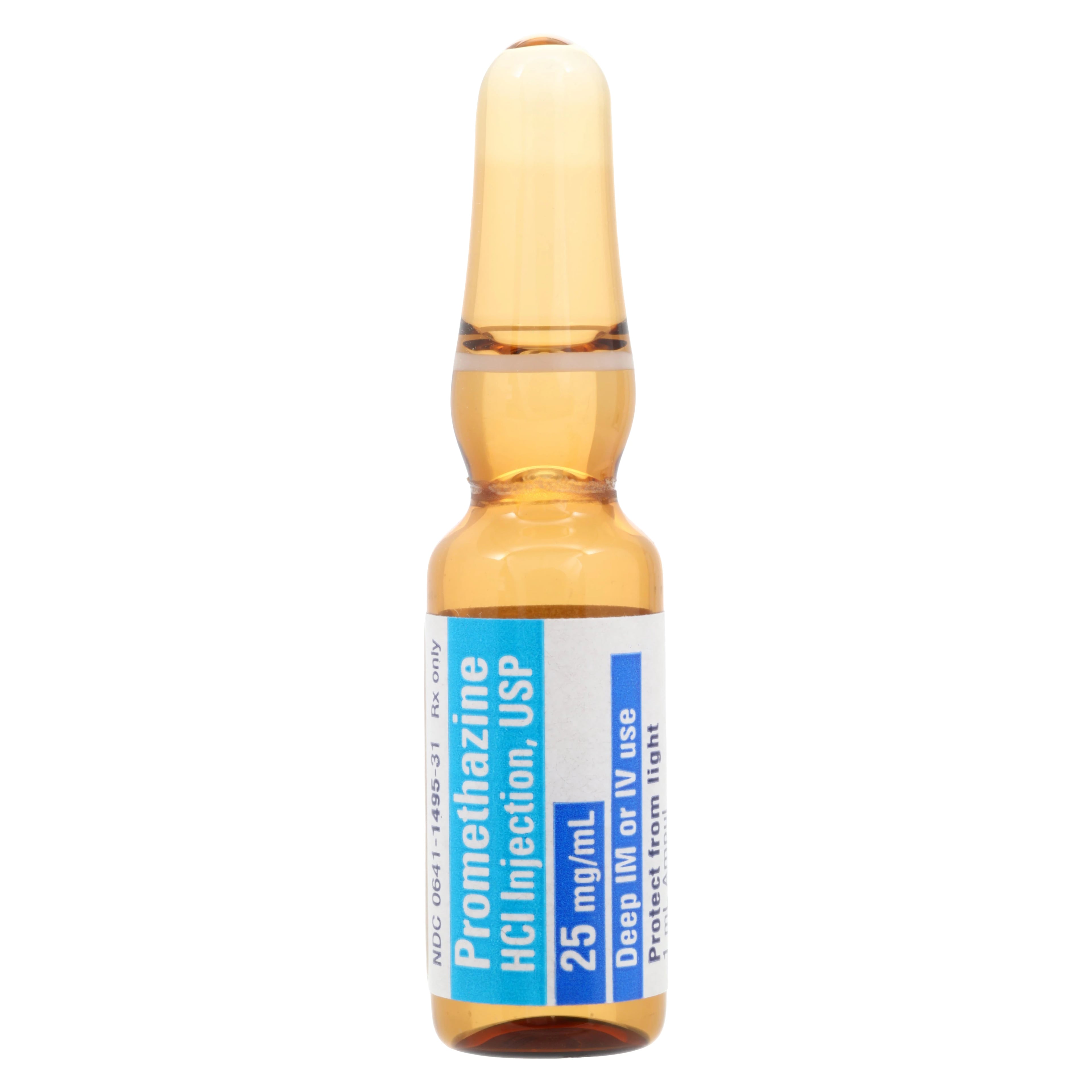 Promethazine HCl Injection 25mg/mL Ampule 1mL, Non-Returnable