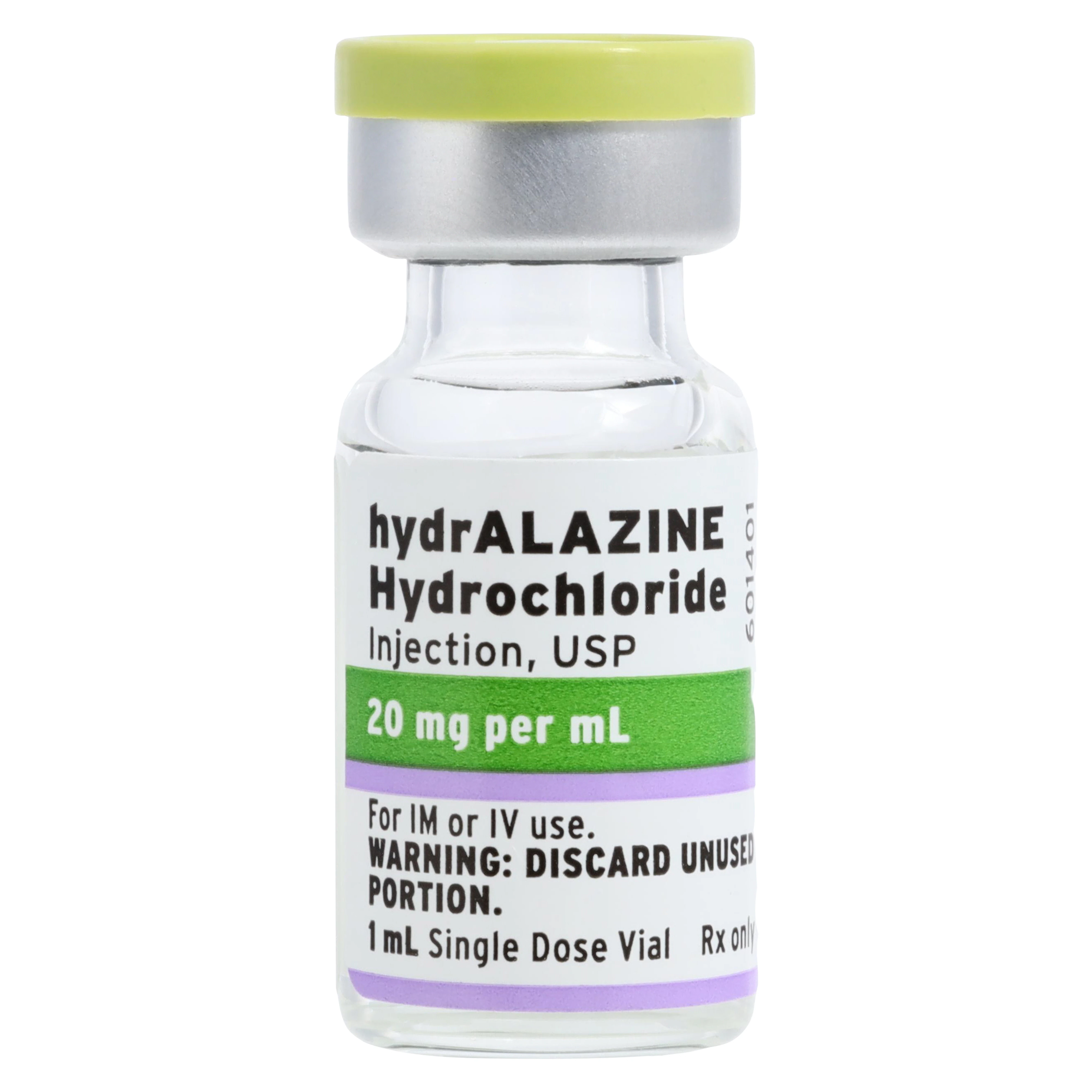 Hydralazine HCl Injection 20mg/mL SDV 1mL Each