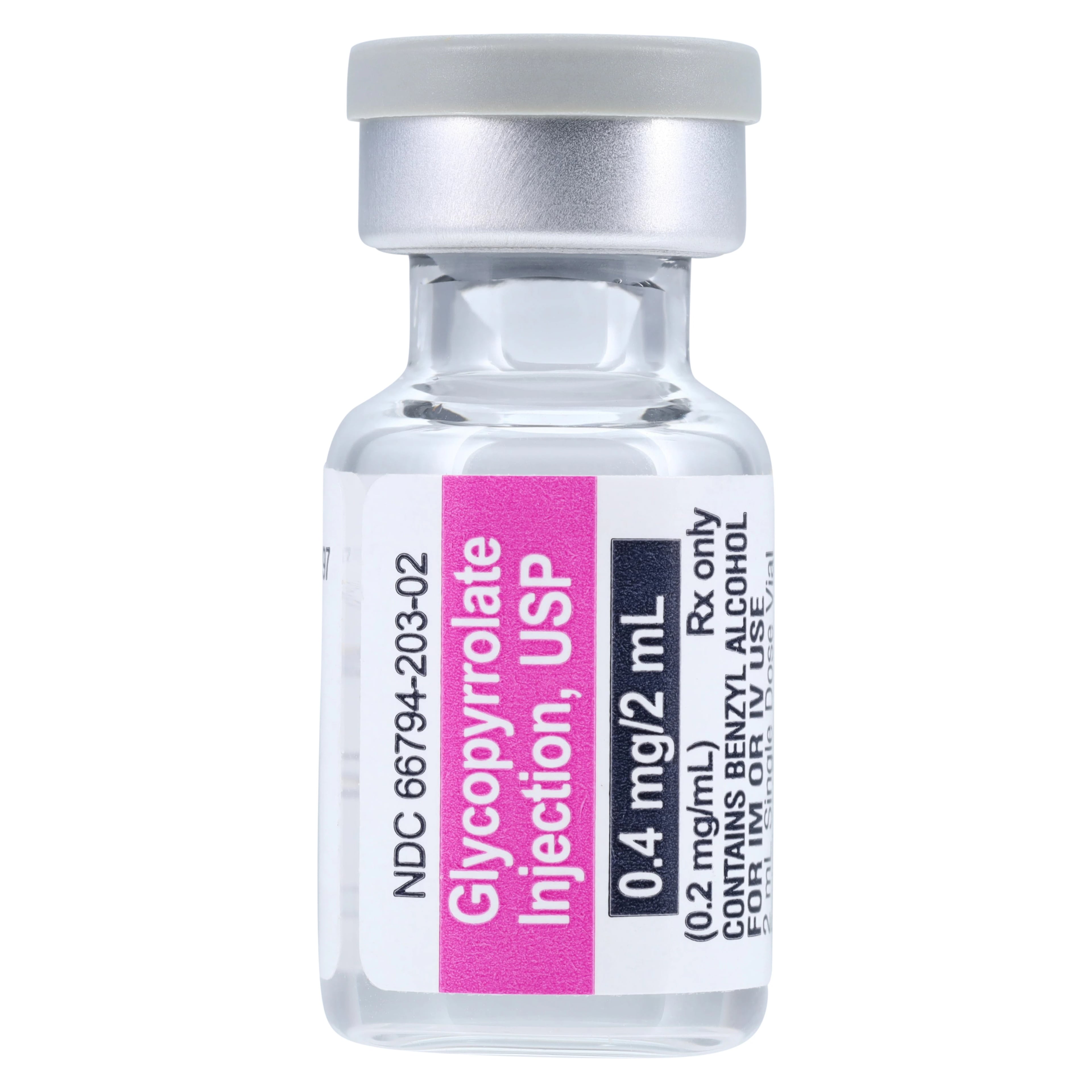 Glycopyrrolate Injection 0.2mg/mL SDV 2mL, Piramal Critical Care