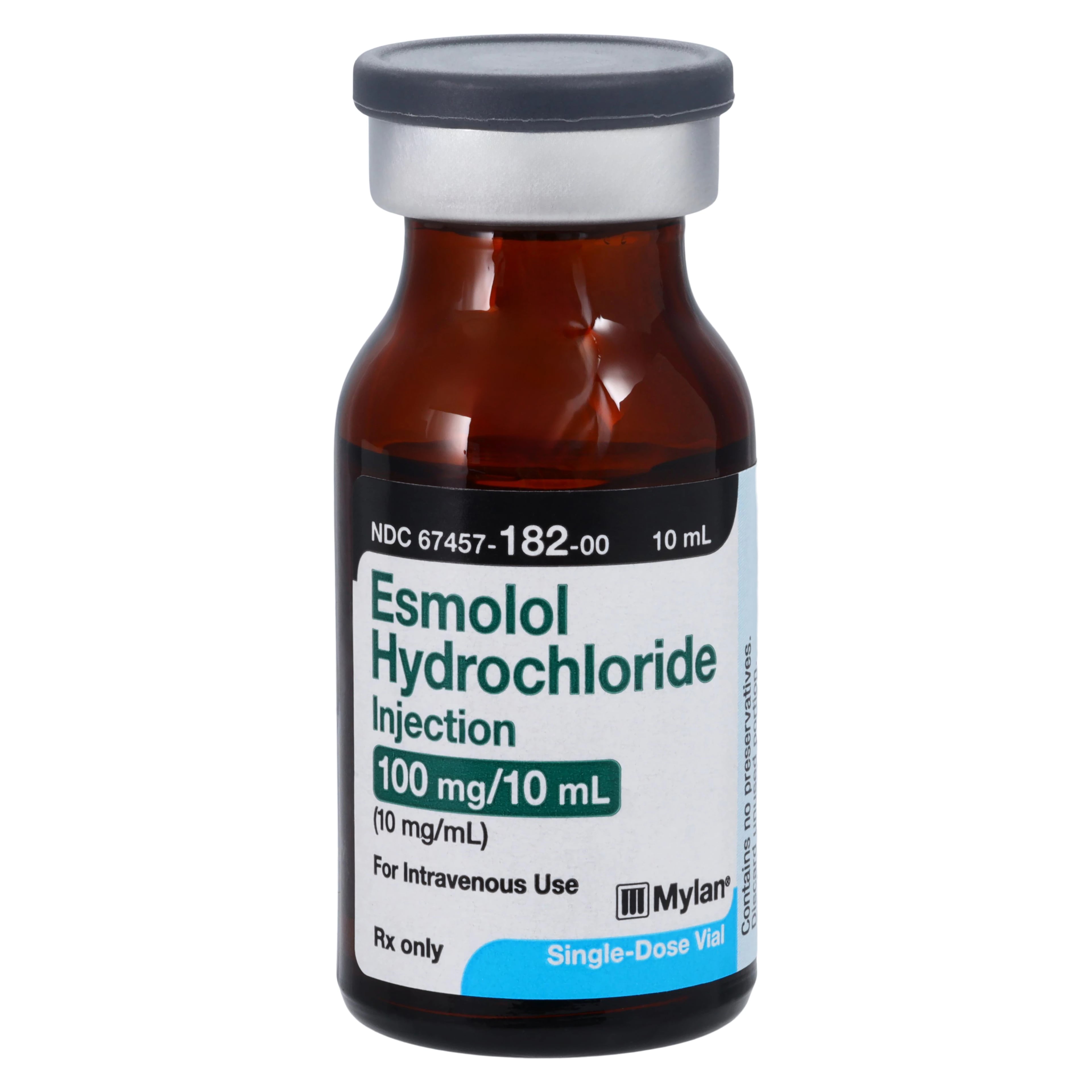 Esmolol HCl Injection, 10mg/mL, SDV 10mL, Each