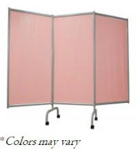 Winco Mfg Designer 3-Panel Screen, Taupe