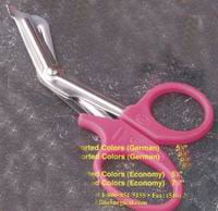 Fine Surgical Instruments Utility EMT Shears, 7-1/2" Stainless Steel, Autoclavable, Blue Handle