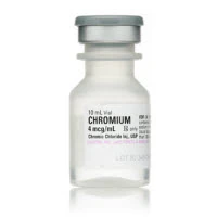 Chromium Injection 4 mcg/mL, Preservative-Free, Single-Dose Vial, 10 mL, 25/Package