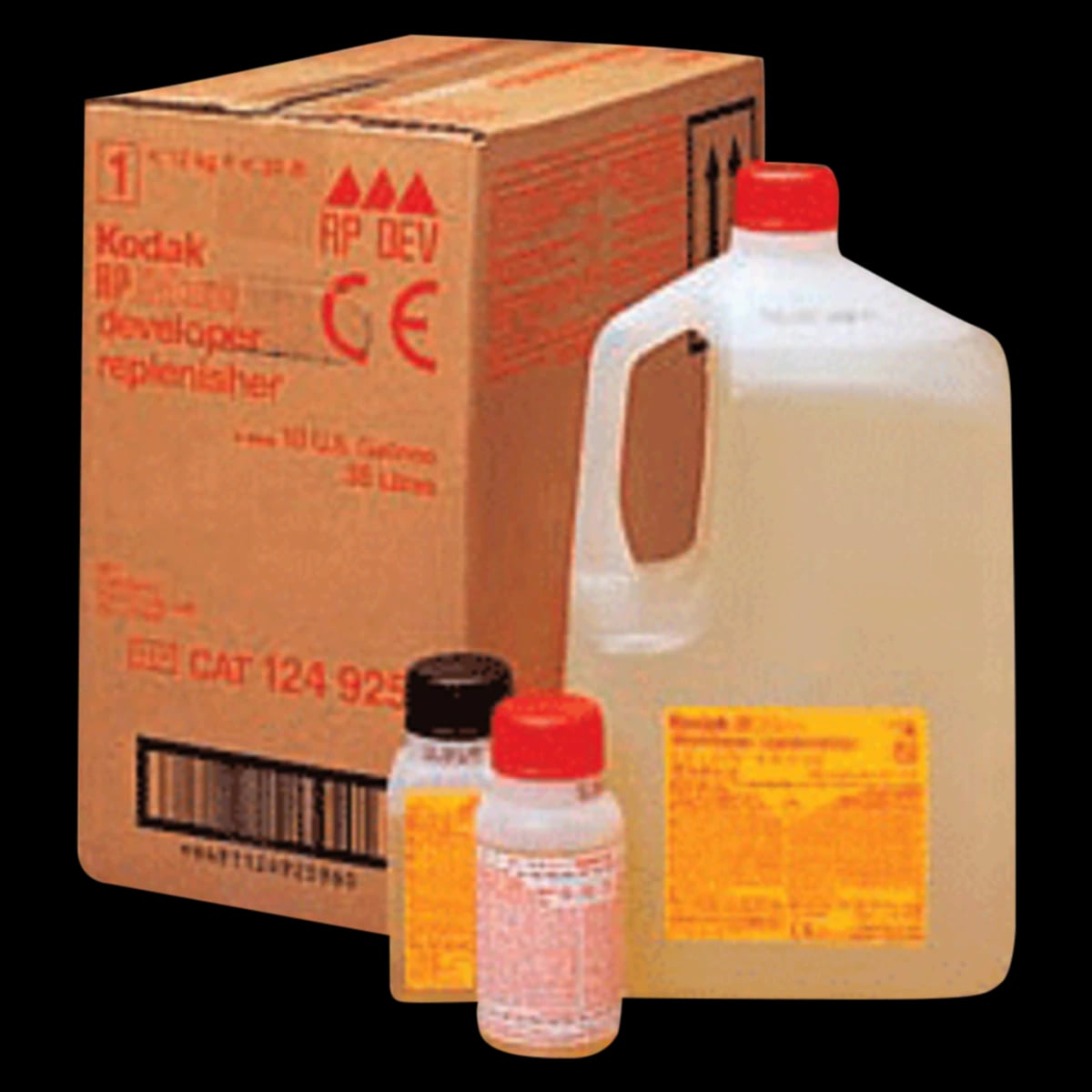 Carestream RP X-Omat Developer and Replenisher, 3-Part Liquid Concentrate, Makes 20 L per Kit, 2 Kits/Case, 5239322